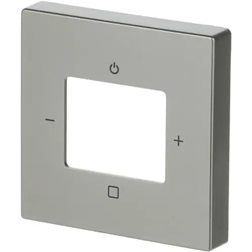Busch-Jaeger 8252-866-101 centraalplaat tbv digitale radio Pure Stainless Steel