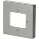 Busch-Jaeger 8252-866-101 centraalplaat tbv digitale radio Pure Stainless Steel
