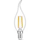 Yphix 50510611 LED-lamp filament E14 kaars BA35 2-3W 245lm 35x120mm 27mA 98lm/W 2700K helder
