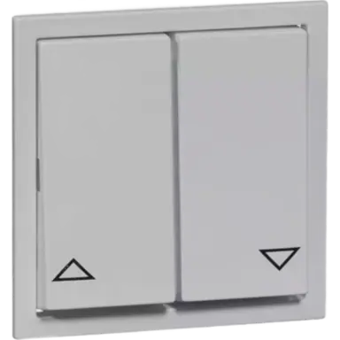 PEHA 20.544.70 schakelwip 2-voudig jaloezie 500-serie Aura aluminium