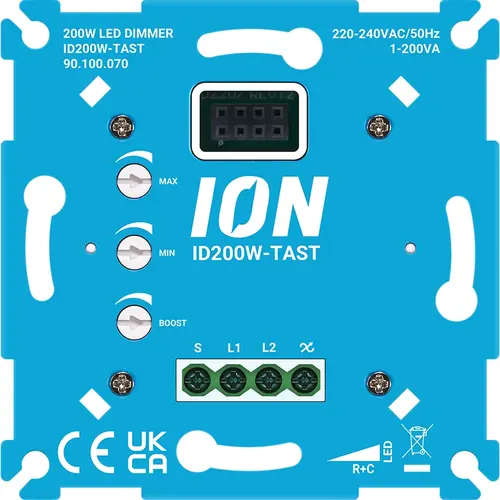 ION 90.100.070 led tastdimmer 200 watt