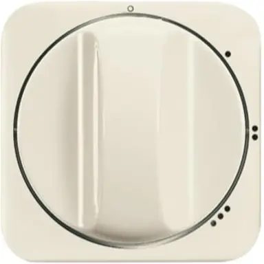 Busch-Jaeger 2542 DR/01-212 draaiknop driestandenschakelaar met nul Standaard SI