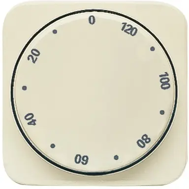 Busch-Jaeger 1771-212-102 draaiknop tijdschakelaar 120 min Standaard SI