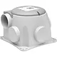 Zehnder 458006606 ComfoFan Silent ventilatiebox 425m³/h met randaardestekker