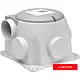 Zehnder 458006607 ComfoFan Silent Limited ventilatiebox 300m³/h met randaardestekker