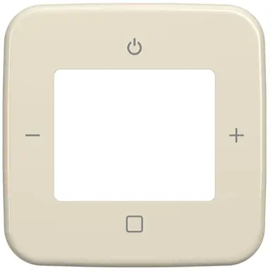 Busch-Jaeger 8252-212-101 centraalplaat tbv digitale radio Standaard SI