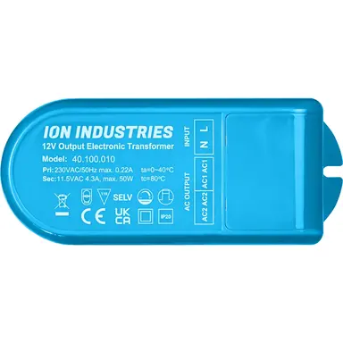 ION 40.100.010 LED-driver 12V 50 watt dimbaar