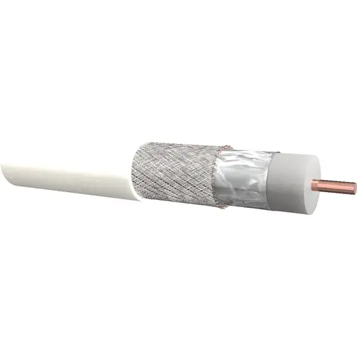 Dynamic KOKA 799 500M KOKA 799 ECA coax-kabel wit haspel 500 meter