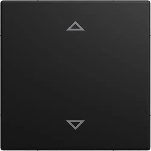 Busch-Jaeger 6430-915-102 knop met pijlsymbolen tbv elektronische jaloezieschakelaar Balance SI zwart mat