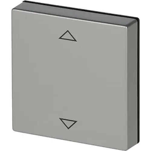 Busch-Jaeger 6430-866-102 knop met pijlsymbolen tbv elektronische jaloezieschakelaar Pure Stainless Steel