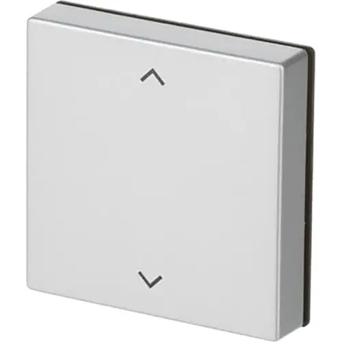 Busch-Jaeger 6430-83-102 knop met pijlsymbolen tbv elektronische jaloezieschakelaar Future Linear aluzilver