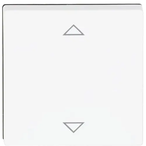 Busch-Jaeger 6430-884-102 knop met pijlsymbolen tbv elektronische jaloezieschakelaar Future Linear studiowit mat