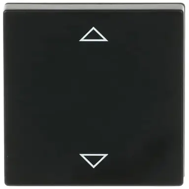 Busch-Jaeger 6430-885-102 knop met pijlsymbolen tbv elektronische jaloezieschakelaar Future Linear zwart mat