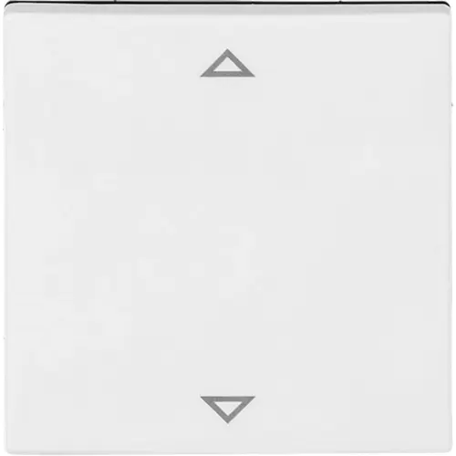 Busch-Jaeger 6430-914-102 knop met pijlsymbolen tbv elektronische jaloezieschakelaar Balance SI wit glans