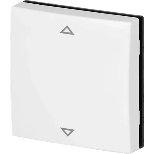 Busch-Jaeger 6430-914-102 knop met pijlsymbolen tbv elektronische jaloezieschakelaar Balance SI wit glans