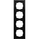 Gira 021474 afdekraam 4-voudig F200 zwart mat