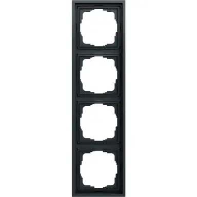 Gira 021483 afdekraam 4-voudig F300 antraciet mat