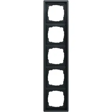 Gira 0215173 afdekraam 5-voudig F100 antraciet mat