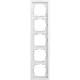 Gira 021570 afdekraam 5-voudig F200 wit glans