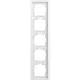 Gira 021572 afdekraam 5-voudig F200 wit mat