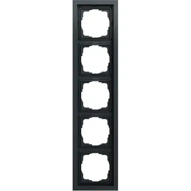 Gira 021573 afdekraam 5-voudig F200 antraciet mat