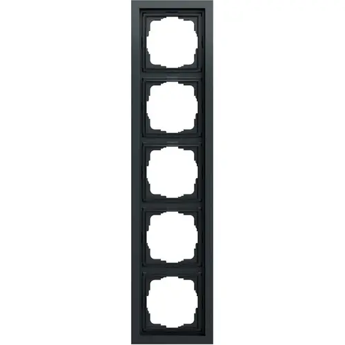 Gira 021573 afdekraam 5-voudig F200 antraciet mat