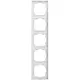 Gira 021580 afdekraam 5-voudig F300 wit glans