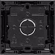 Niko 105-80100 opbouwbak incl. vast afdekraam 1-voudig black coated