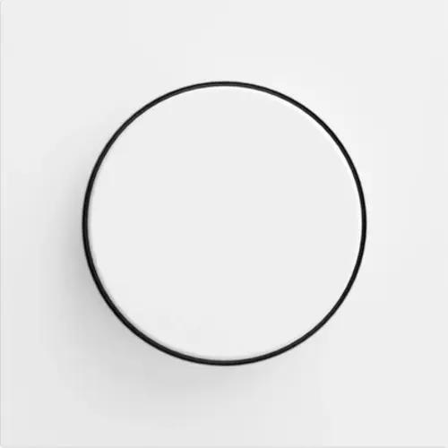 Gira 065072 dimmerknop draaidimmer Systeem 70 wit mat