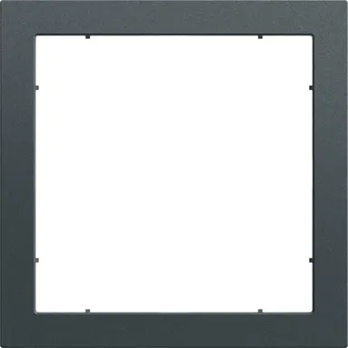 Gira 028973 adapterraam 55x55mm Systeem 70 antraciet mat