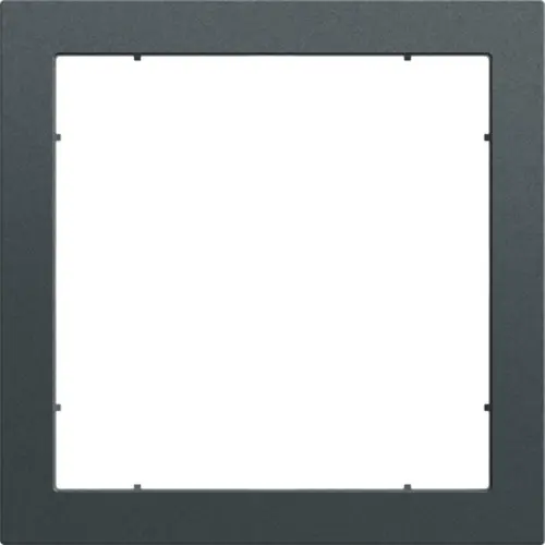 Gira 028973 adapterraam 55x55mm Systeem 70 antraciet mat