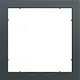 Gira 028973 adapterraam 55x55mm Systeem 70 antraciet mat