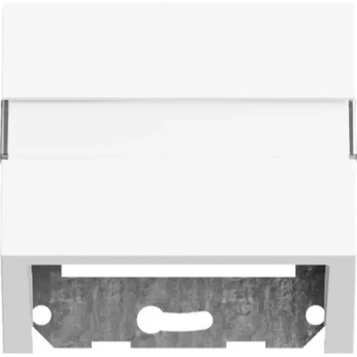 Gira 087072 datakap universeel met draagring Systeem 70 wit mat
