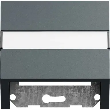 Gira 087073 datakap universeel met draagring Systeem 70 antraciet mat