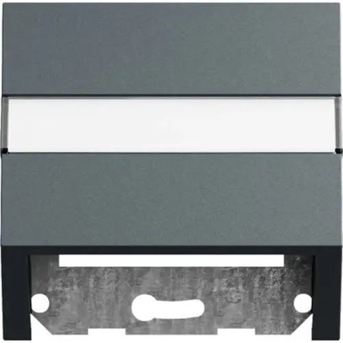 Gira 087073 datakap universeel met draagring Systeem 70 antraciet mat