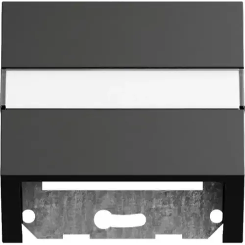 Gira 087074 datakap universeel met draagring Systeem 70 zwart mat