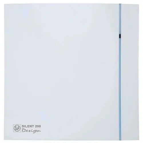 Soler & Palau SILENT 200 CZ DESIGN - 3C muurinbouwventilator wit