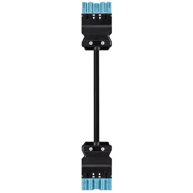 Wieland GST18I5KSBS 15C 30PB GST18i5 koppelsnoer halogeenvrij 3 meter 5-polig 1,5mm² 16A pastelblauw
