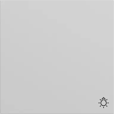 Gira 328576 schakelwip met symbool licht Systeem 70 grijs mat