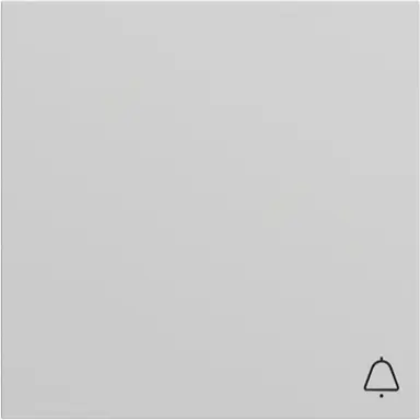 Gira 328676 schakelwip met symbool bel Systeem 70 grijs mat