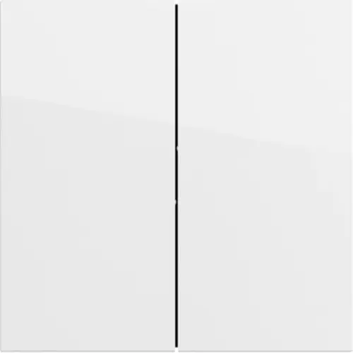 Gira 349570 schakelwip 2-voudig rechtstaand Systeem 70 wit glans
