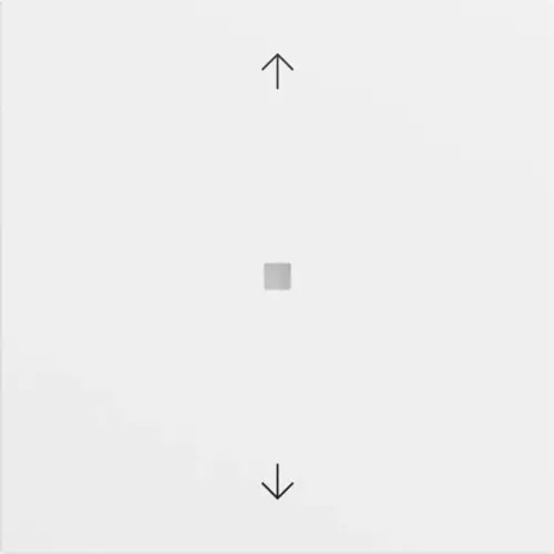 Gira 538272 Systeem 3000 Bluetooth jaloezie/tastdimmerknop met pijlen Systeem 70 wit mat
