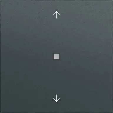 Gira 538273 Systeem 3000 Bluetooth jaloezie/tastdimmerknop met pijlen Systeem 70 antraciet mat