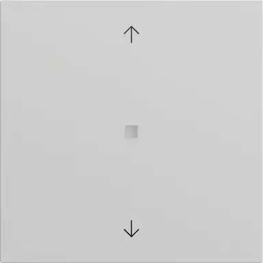 Gira 538276 Systeem 3000 Bluetooth jaloezie/tastdimmerknop met pijlen Systeem 70 grijs mat