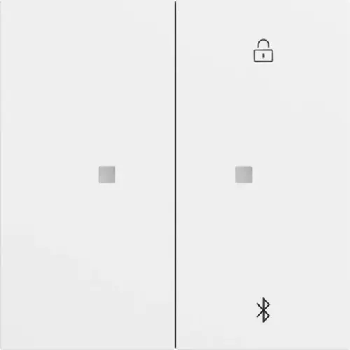 Gira 538172 Systeem 3000 Bluetooth bedieningselement Systeem 70 wit mat