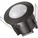 Kopp 824705015 inbouw bewegingsmelder rond infrarood 360gr LED 300W 230V IP20 zwart mat