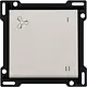 Niko 141-61106 Intense afwerkingsset voor mechanische ventilatiebediening light grey