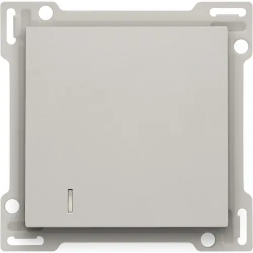 Niko 141-61901 Intense afwerkingsset voor hotelkaartschakelaar light grey