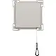 Niko 141-63606 Intense afwerkingsset voor trekschakelaar light grey