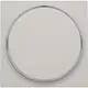 Niko 141-64006 Intense afwerkingsset met doorschijnende ring zonder symbool voor 6 A-drukknop light grey